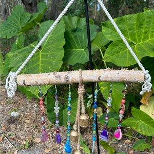 Handmade Gemstone Wind Chime